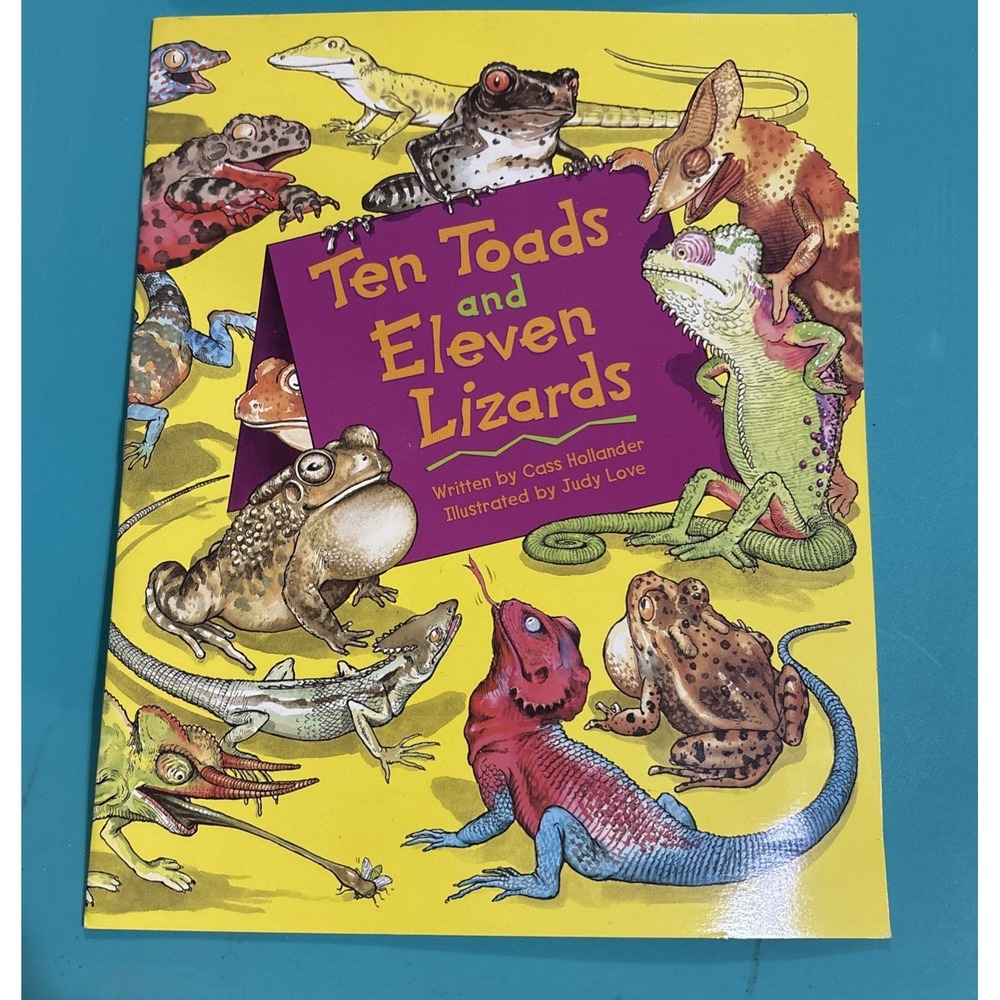 TEN TOADS AND ELEVEN LIZARDS, SINGLE COPY, BEGINNING By Modern Curriculum Press